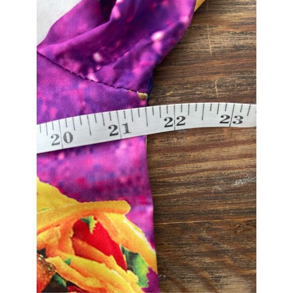 B6‎ Women's Galaxy Cat Print Playsuit Romper Shorts Blue Pink Size Medium - Picture 5 of 8